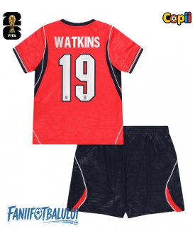 Anglia Ollie Watkins #19 Echipament de Fotbal Replică Mondial 2026 Copii Deplasare (+ Șorturi)